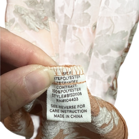 Blu Pepper Floral Tie Knot Mini Dress - Picture 6 of 7